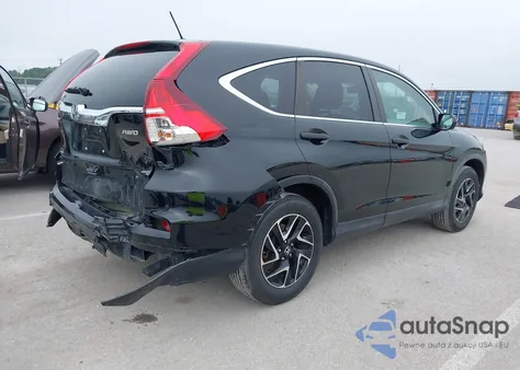 2016 Honda Cr-V Se from USA, damaged, VIN 5J6RM4H45GL040328